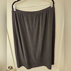 NWT - Mossimo Stretch Travel Skirt - Black - Size 1X